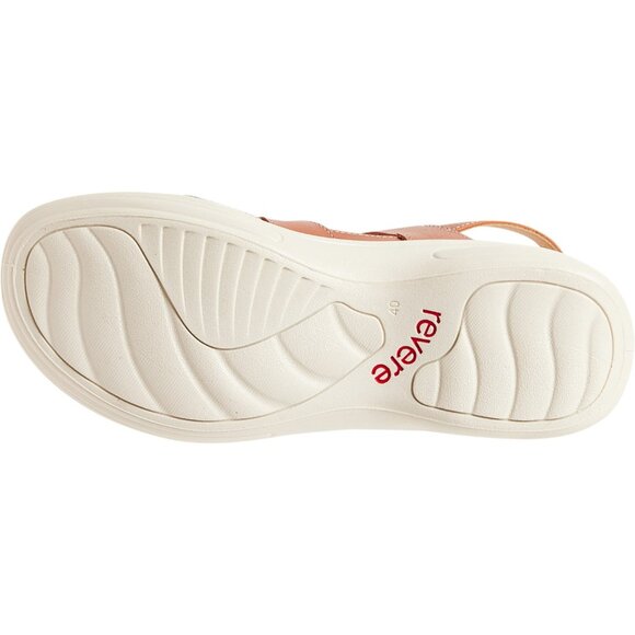 Womens REVERE Camel WIDE WIDTH Leather Orthopedic Support Sandals NEW NIB $160 - Picture 3 of 6